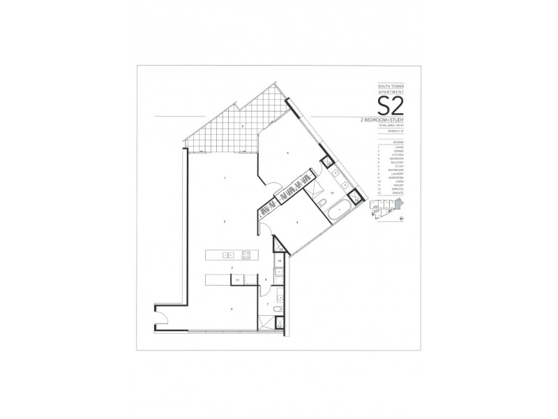 9 Ferny Avenue, Surfers Paradise QLD 4217 Floorplan