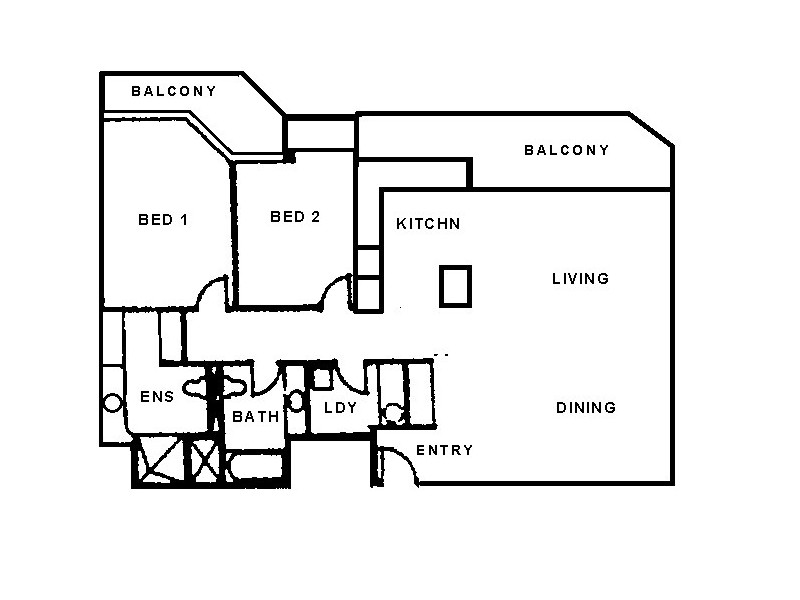 Surfers Paradise QLD 4217 Floorplan
