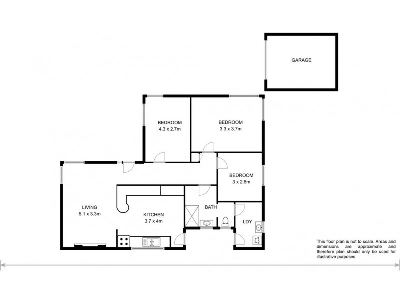 26 Edinburgh Crescent, Goodwood TAS 7010 Floorplan