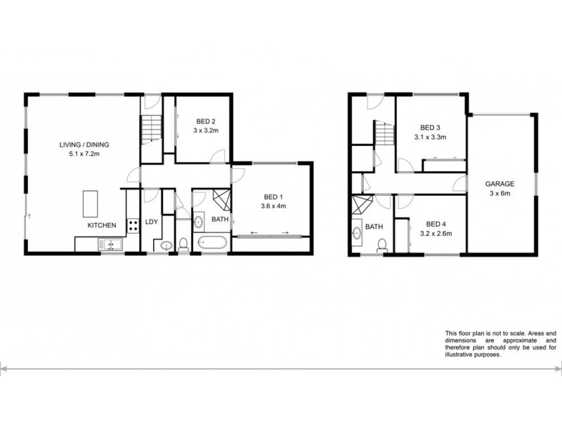 Unit 2/151 Branscombe Road, Claremont TAS 7011 Floorplan