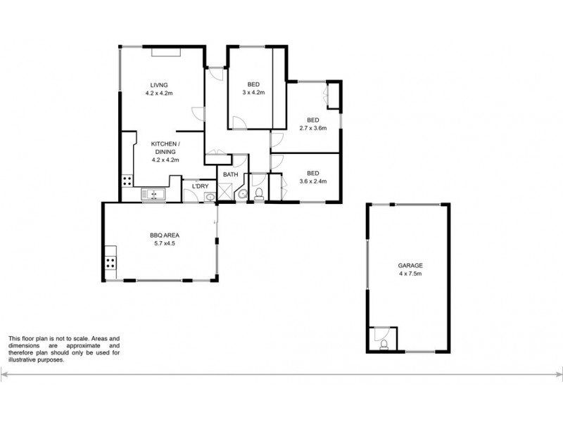 14 Norman Circle, Glenorchy TAS 7010 Floorplan