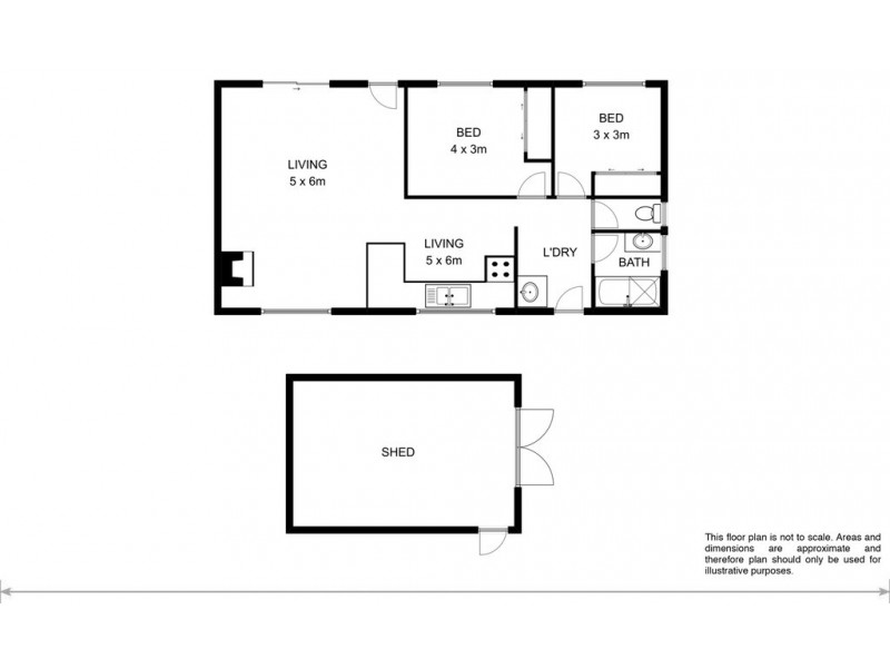1/54 Swan Street, Bagdad TAS 7030 Floorplan