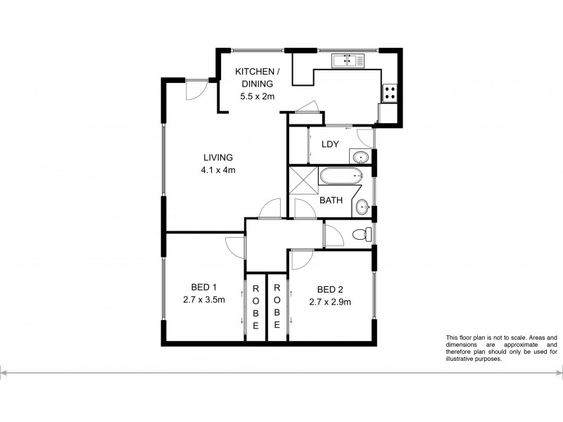 1/32 Barrett Street, Glenorchy TAS 7010 Floorplan