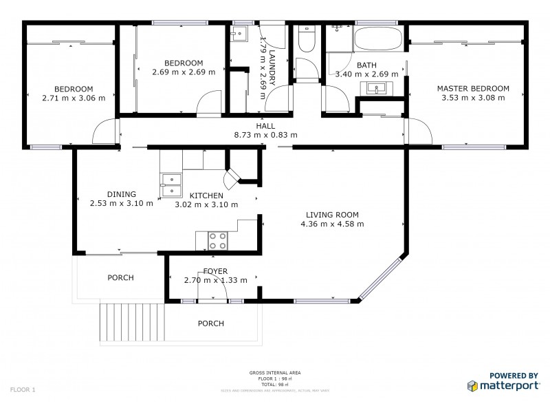 34 Boondar Street, Chigwell TAS 7011 Floorplan