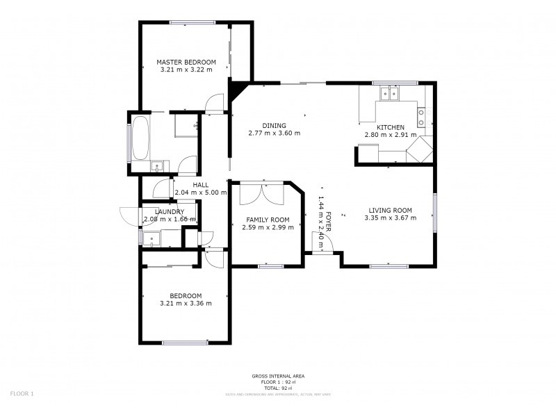 21 Eclipse Road, Austins Ferry TAS 7011 Floorplan