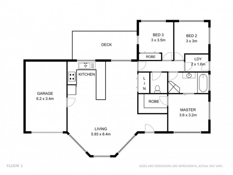4/9 Childs Drive, Old Beach TAS 7017 Floorplan