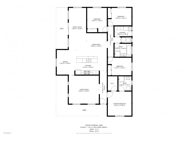 91 Nunns Road, Broadmarsh TAS 7030 Floorplan