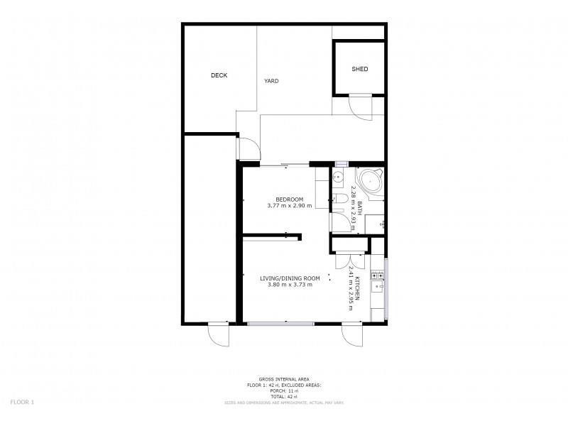 13/9B Mcgough Street, Glenorchy TAS 7010 Floorplan