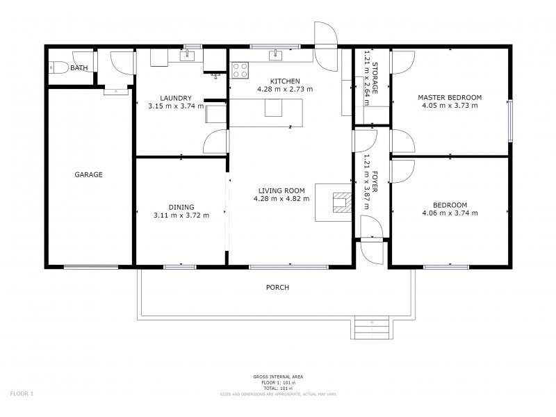 260 Bradys Lake Road, Bradys Lake TAS 7140 Floorplan