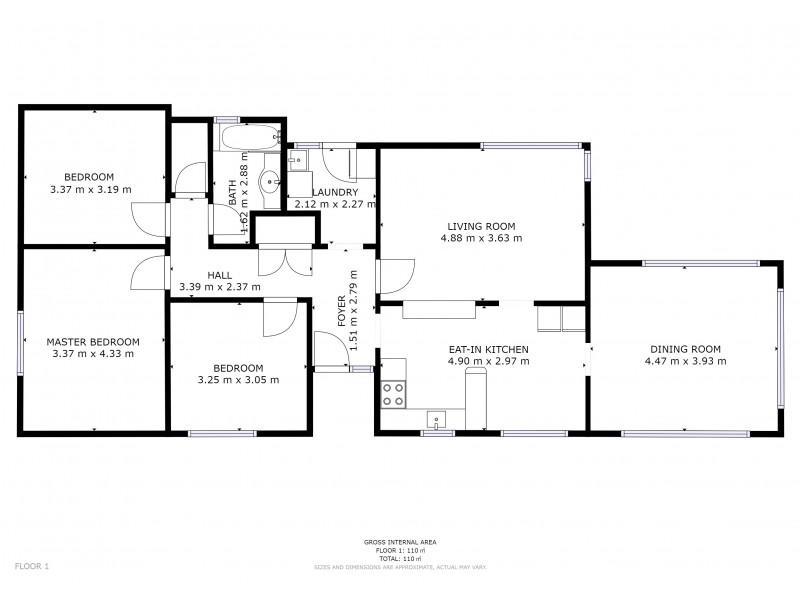 26 Dickson Street, Glenorchy TAS 7010 Floorplan