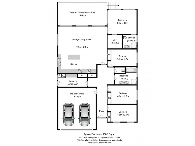 54 Churinga Waters Drive, Old Beach TAS 7017 Floorplan