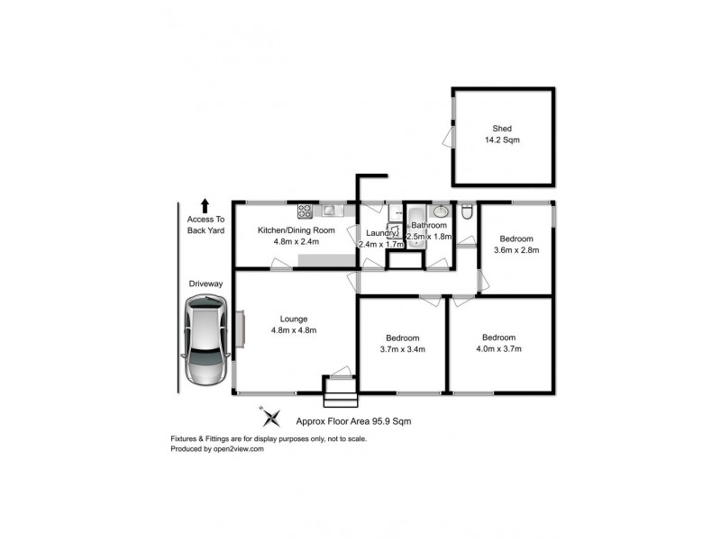 2 Hannan Place, Bridgewater TAS 7030 Floorplan