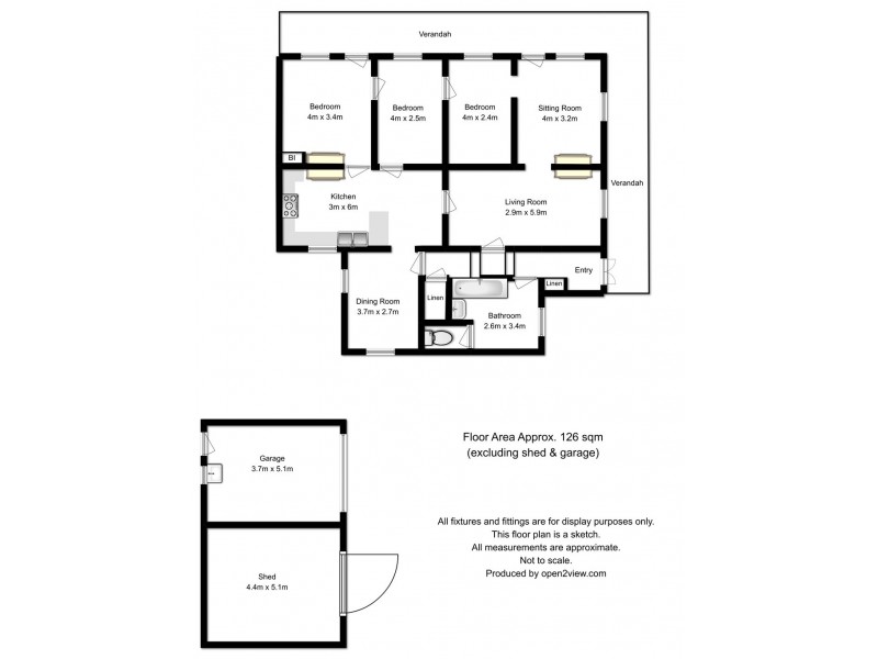 3 Marlborough Street, Pontville TAS 7030 Floorplan