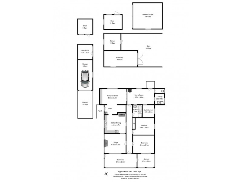 3227 Lyell Hwy, Rosegarland TAS 7140 Floorplan