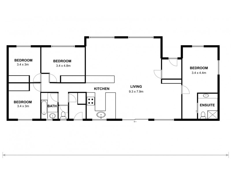 47 Upper Hilton Road, Claremont TAS 7011 Floorplan