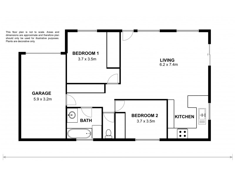 2/6 Butler Street, Brighton TAS 7030 Floorplan