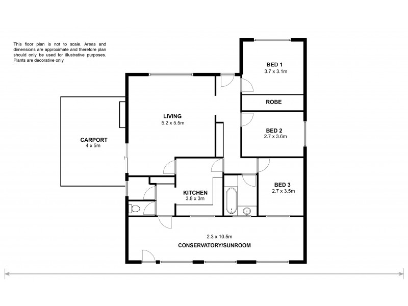 29 Ely Street, Dysart TAS 7030 Floorplan