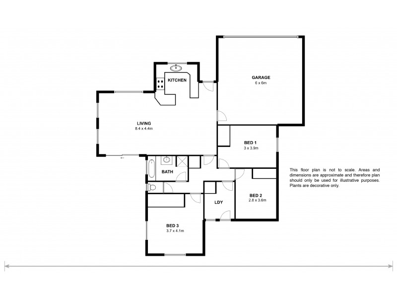 13 Brendan Crescent, Austins Ferry TAS 7011 Floorplan