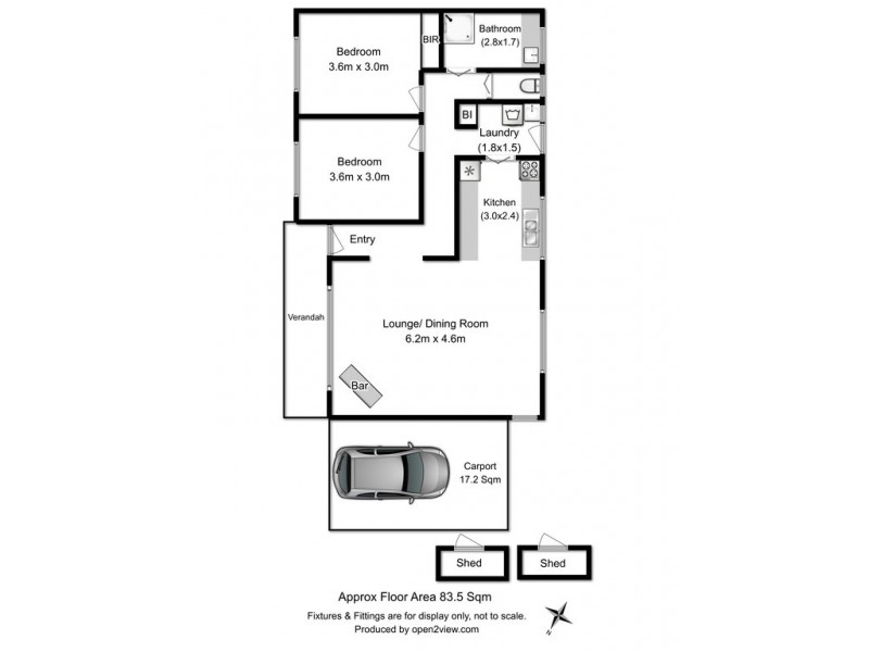 2 Rodman Court, Glenorchy TAS 7010 Floorplan
