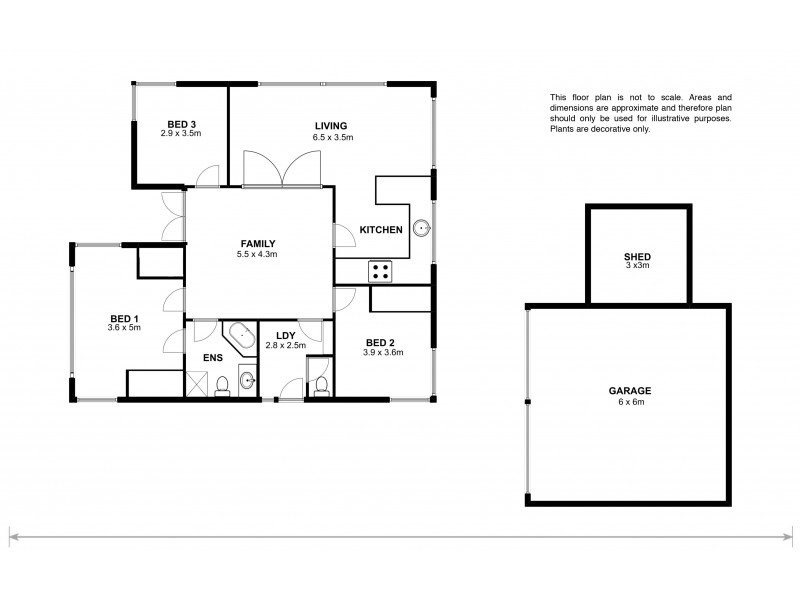 54 Lewis Avenue, Seven Mile Beach TAS 7170 Floorplan