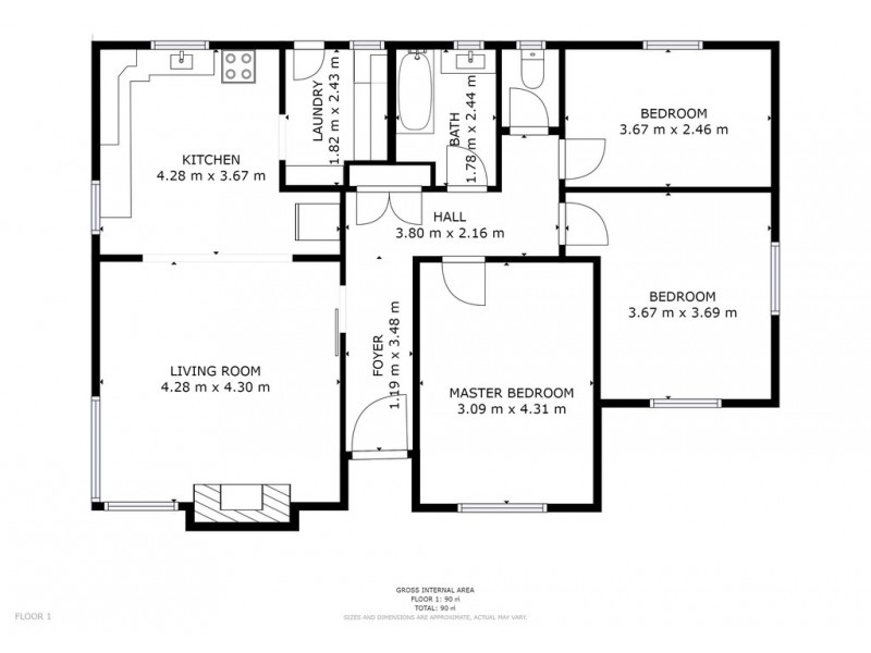 3 Pulkara Circle, Berriedale TAS 7011 Floorplan