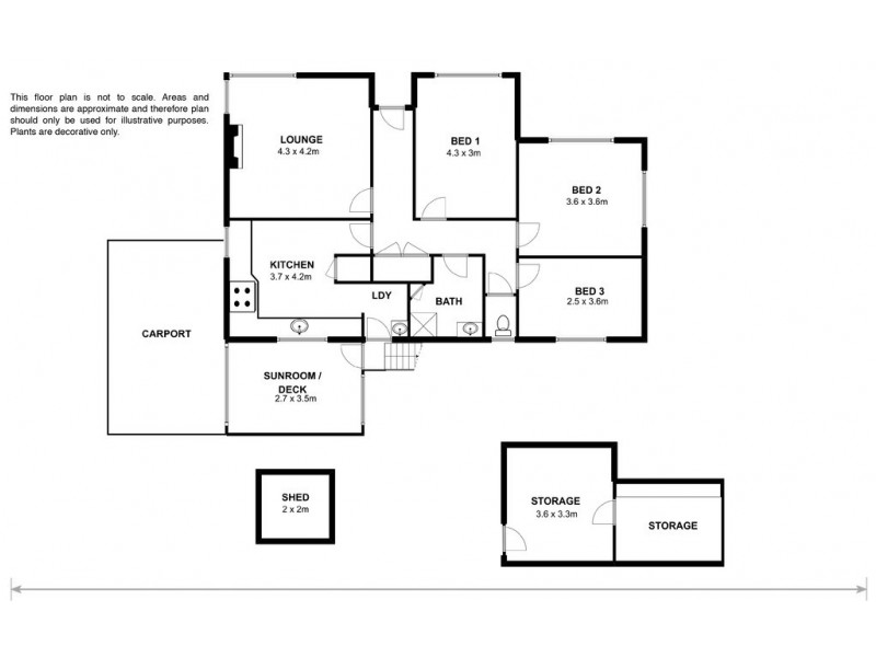 80 Chippendale  Street, Claremont TAS 7011 Floorplan