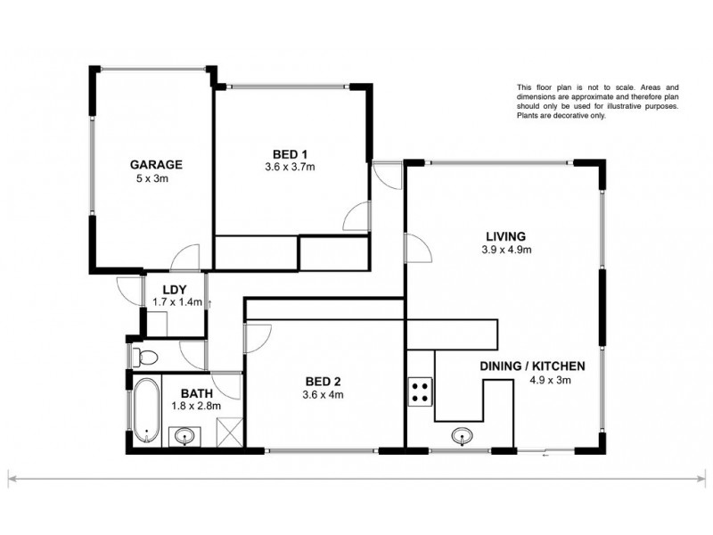 16 Ravensbourne Place, Old Beach TAS 7017 Floorplan