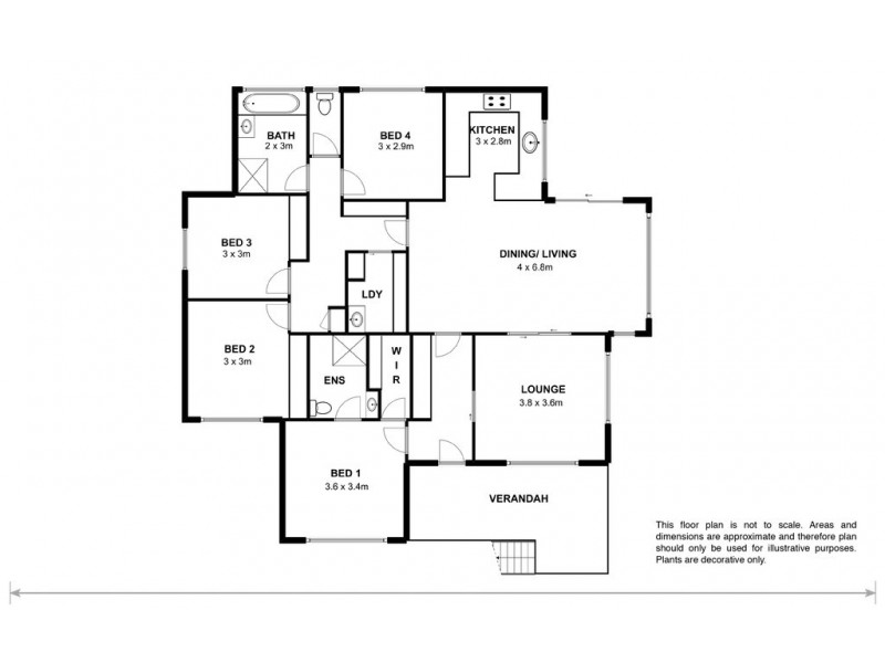 9 Cazaly Drive, Chigwell TAS 7011 Floorplan