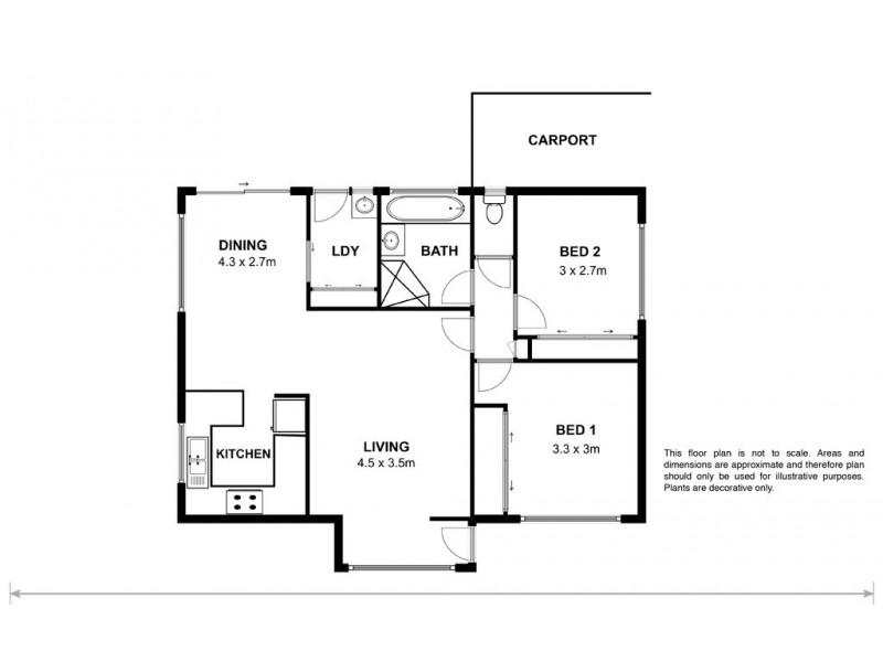 1/69 Churinga Waters Drive, Old Beach TAS 7017 Floorplan