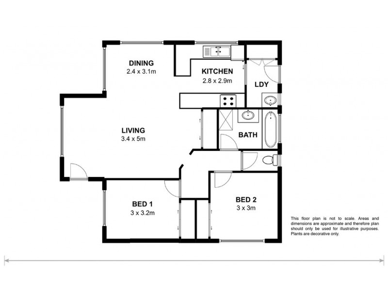 17/3 Russell Road, Claremont TAS 7011 Floorplan