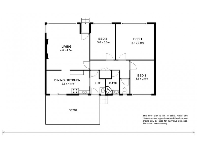 42 Stansbury Street, Glenorchy TAS 7010 Floorplan