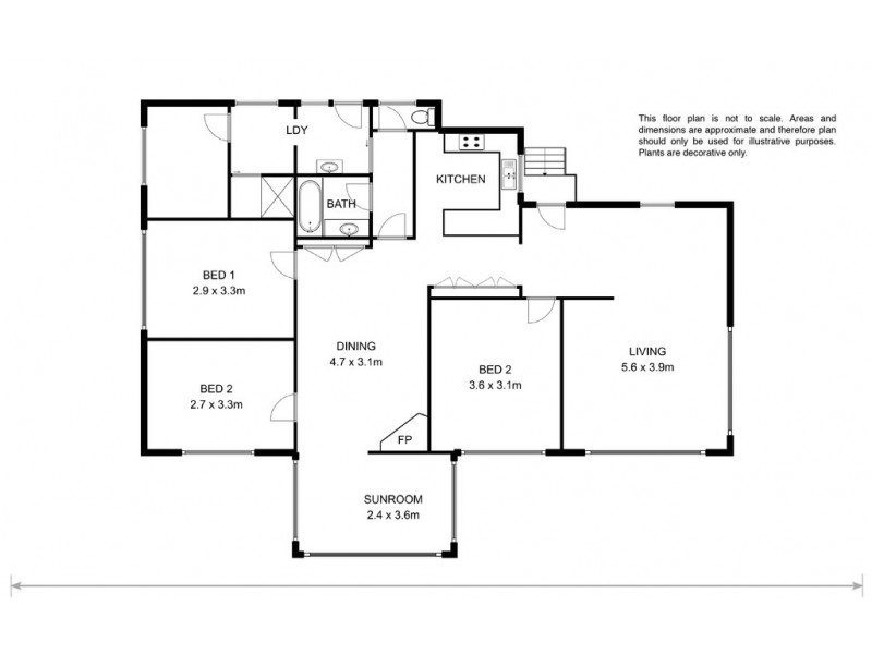 32 Thompson Crescent, Bridgewater TAS 7030 Floorplan