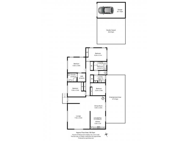 53 Mill Road, Collinsvale TAS 7012 Floorplan