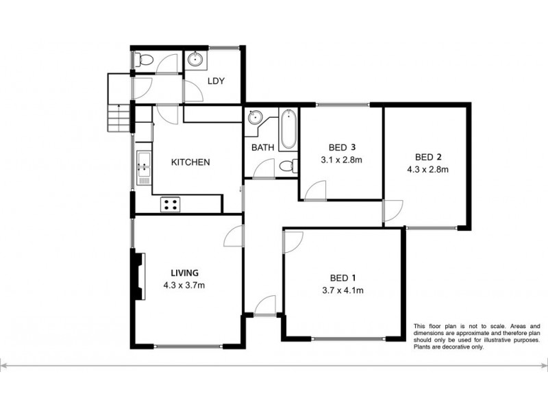 81 Southview Crescent, New Norfolk TAS 7140 Floorplan