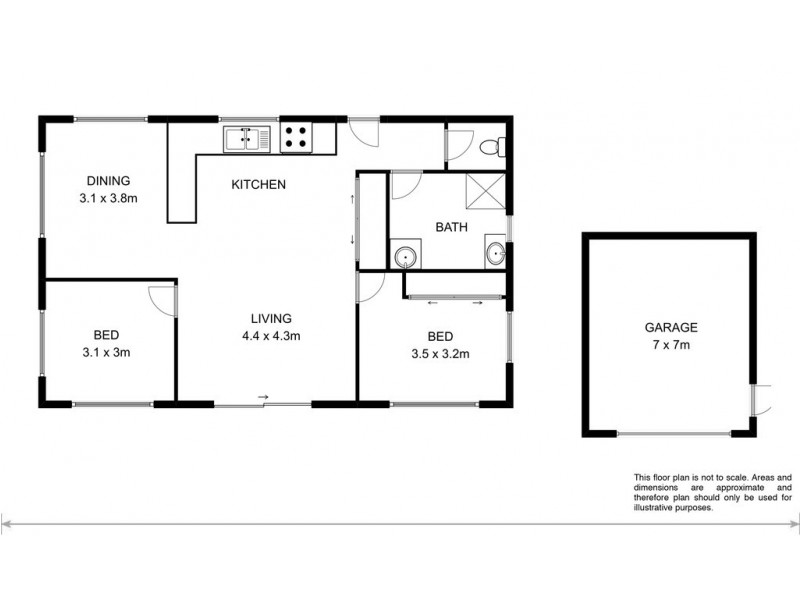 19 Nerine Street, Primrose Sands TAS 7173 Floorplan