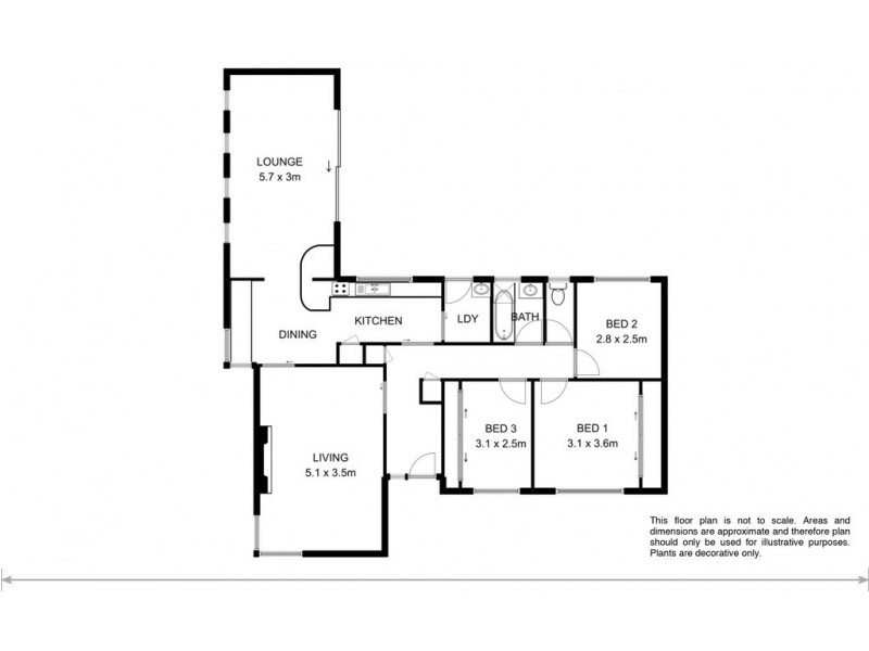 16 Marlborough Street, Oatlands TAS 7120 Floorplan
