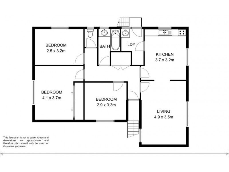 35 Calvert Crecsent, Herdsmans Cove TAS 7030 Floorplan