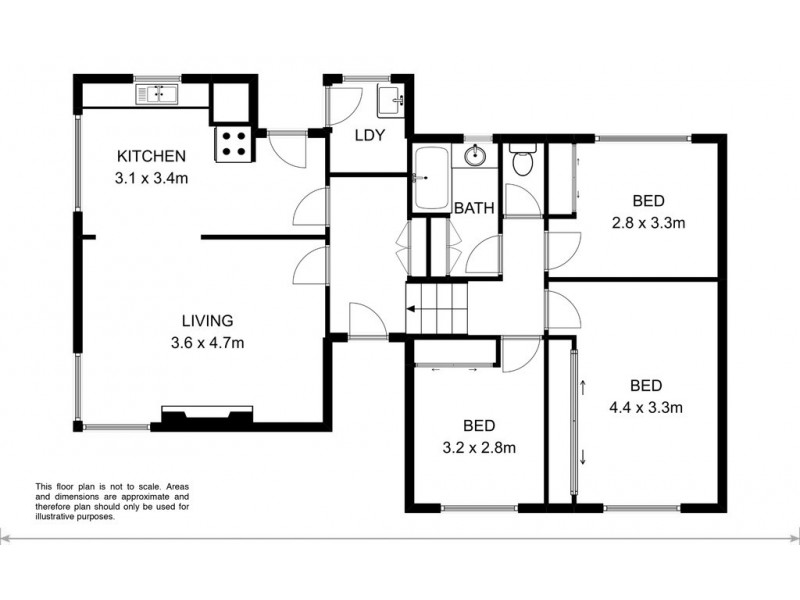 23 Dickson Street, Glenorchy TAS 7010 Floorplan