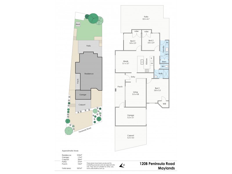 120B Peninsula Rd, Maylands WA 6051 Floorplan