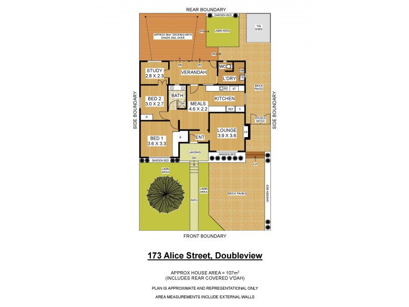 173 Alice Street, Doubleview WA 6018 Floorplan