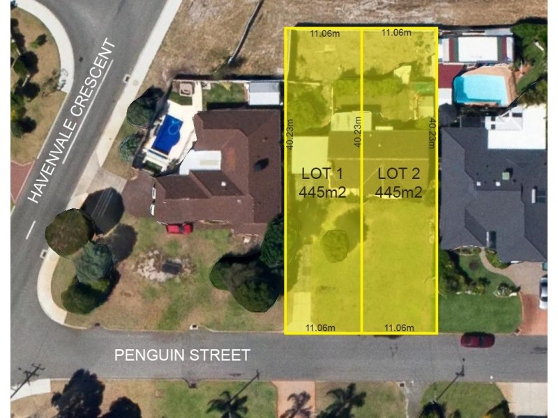 Lot 1 and 2 5 Penguin Street, Dianella WA 6059