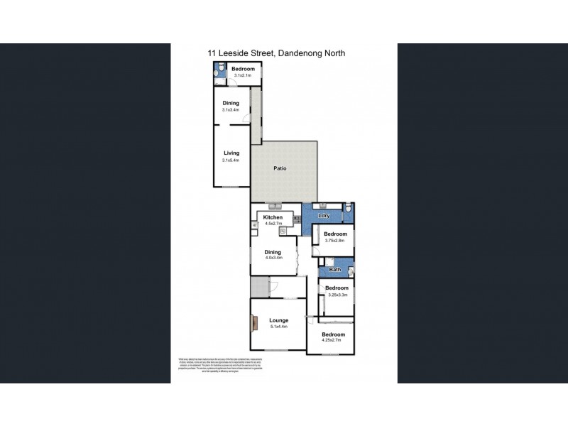 11 LEESIDE STREET, Dandenong North VIC 3175