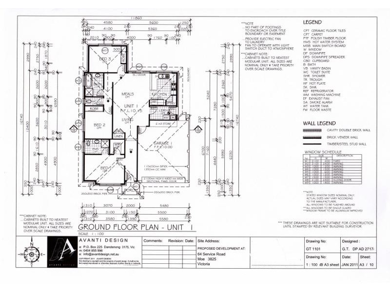 1 and 2/64 Service road, Moe VIC 3825