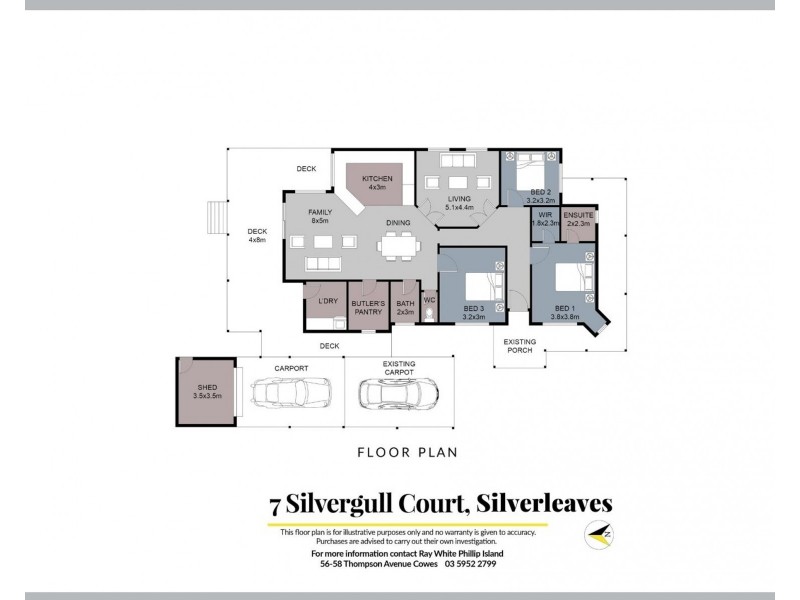 7 Silvergull Court, Silverleaves VIC 3922 Floorplan