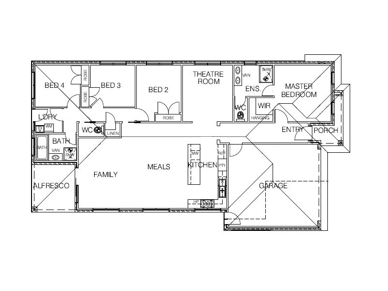 16 Blossom Road, Cowes VIC 3922 Floorplan