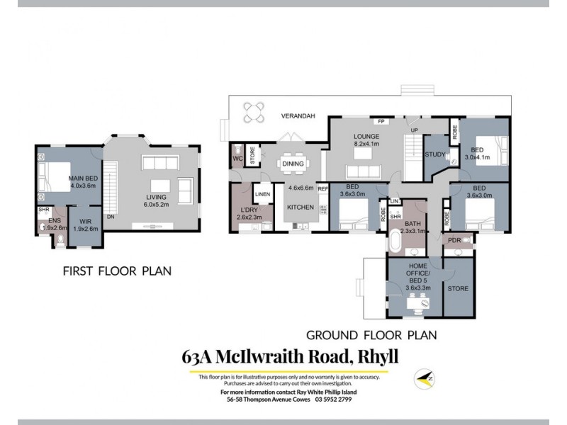 63a Mcilwraith Road, Rhyll VIC 3923 Floorplan