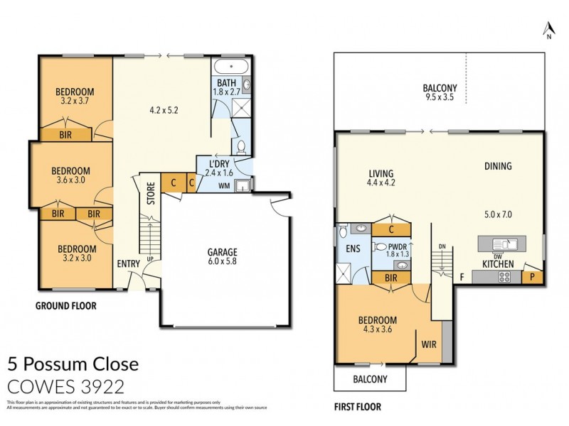 5 Possum Place, Cowes VIC 3922 Floorplan