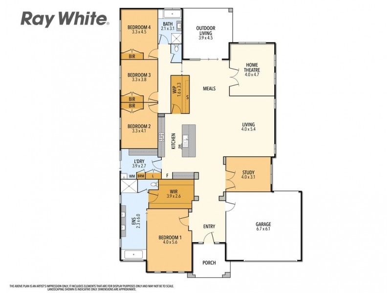 16 Boobook Grove, Cowes VIC 3922 Floorplan