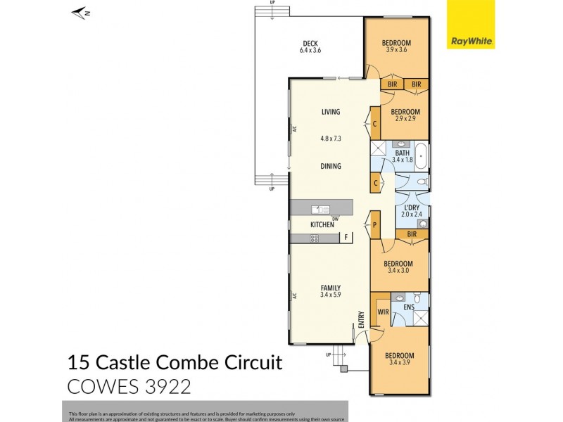 15 Castle Combe Circuit, Cowes VIC 3922 Floorplan