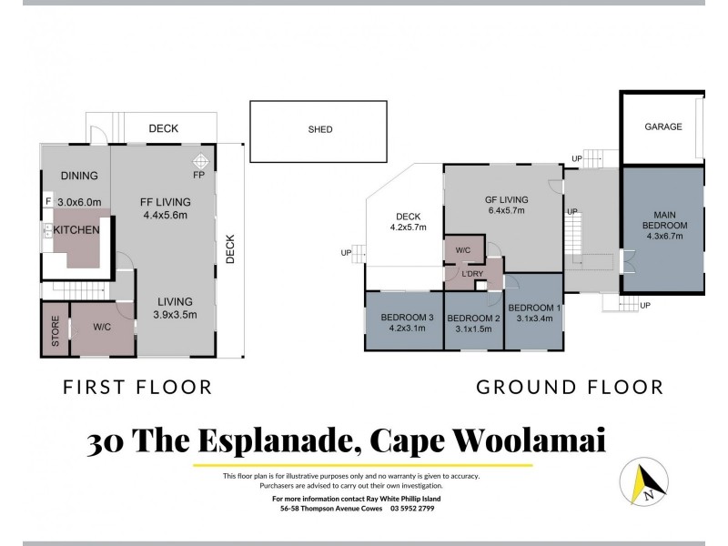 30 The Esplanade, Cape Woolamai VIC 3925 Floorplan